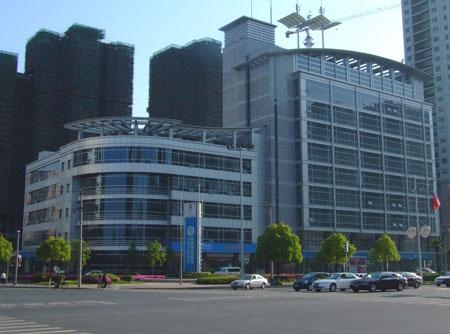 杭州蕭山移動公司大樓不銹鋼煙囪